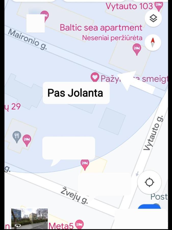 דירות פלאנגה Pas Jolanta מראה חיצוני תמונה